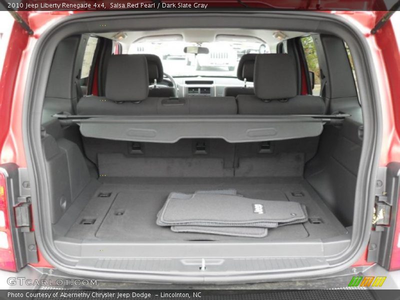 Salsa Red Pearl / Dark Slate Gray 2010 Jeep Liberty Renegade 4x4
