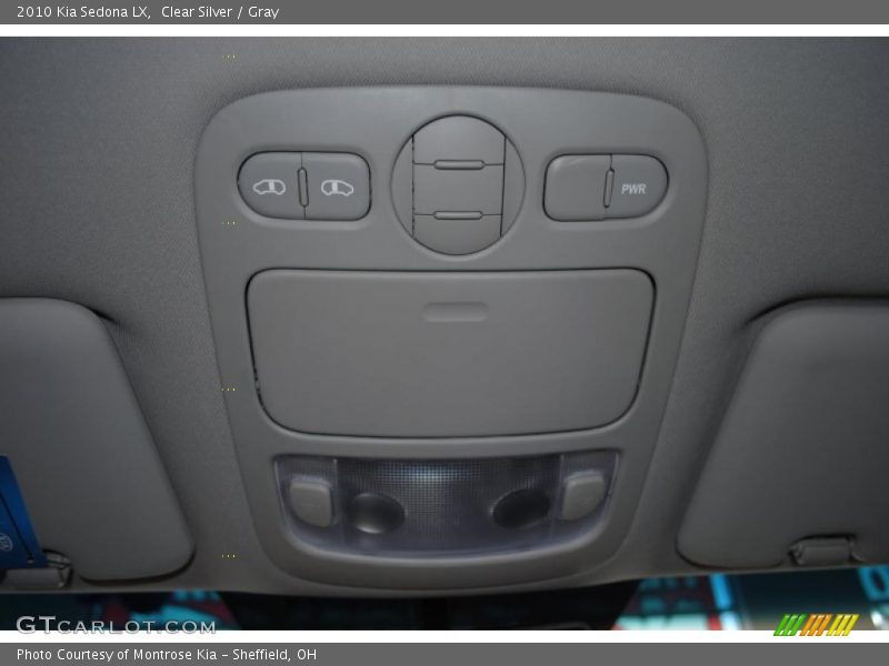 Clear Silver / Gray 2010 Kia Sedona LX