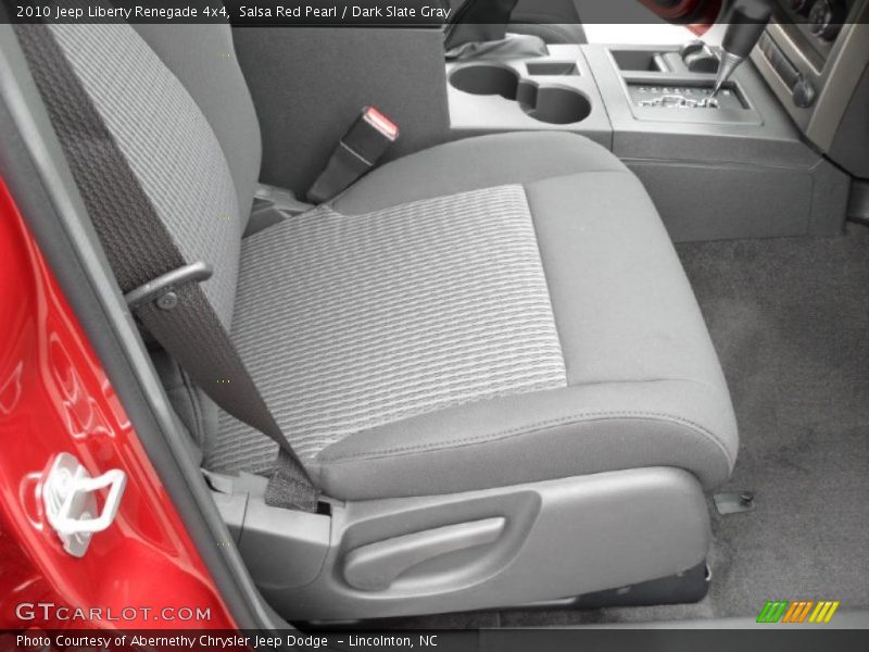 Salsa Red Pearl / Dark Slate Gray 2010 Jeep Liberty Renegade 4x4