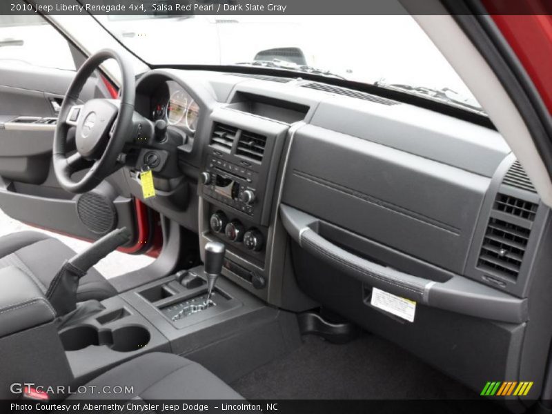Salsa Red Pearl / Dark Slate Gray 2010 Jeep Liberty Renegade 4x4