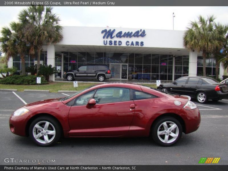 Ultra Red Pearl / Medium Gray 2006 Mitsubishi Eclipse GS Coupe