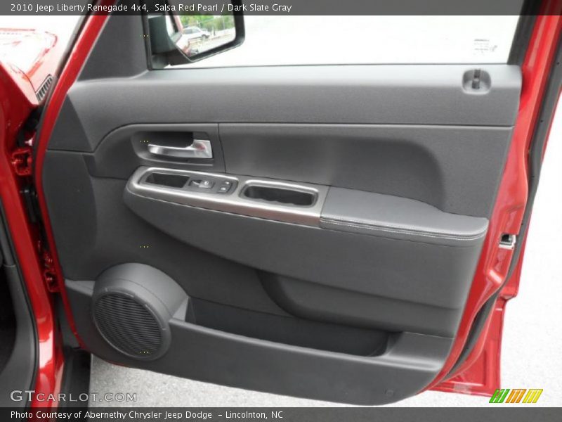 Salsa Red Pearl / Dark Slate Gray 2010 Jeep Liberty Renegade 4x4