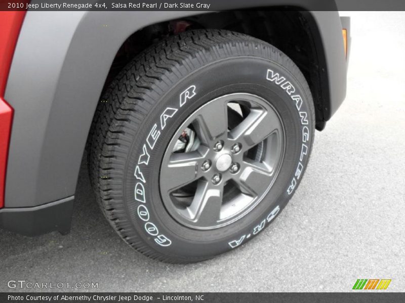Salsa Red Pearl / Dark Slate Gray 2010 Jeep Liberty Renegade 4x4