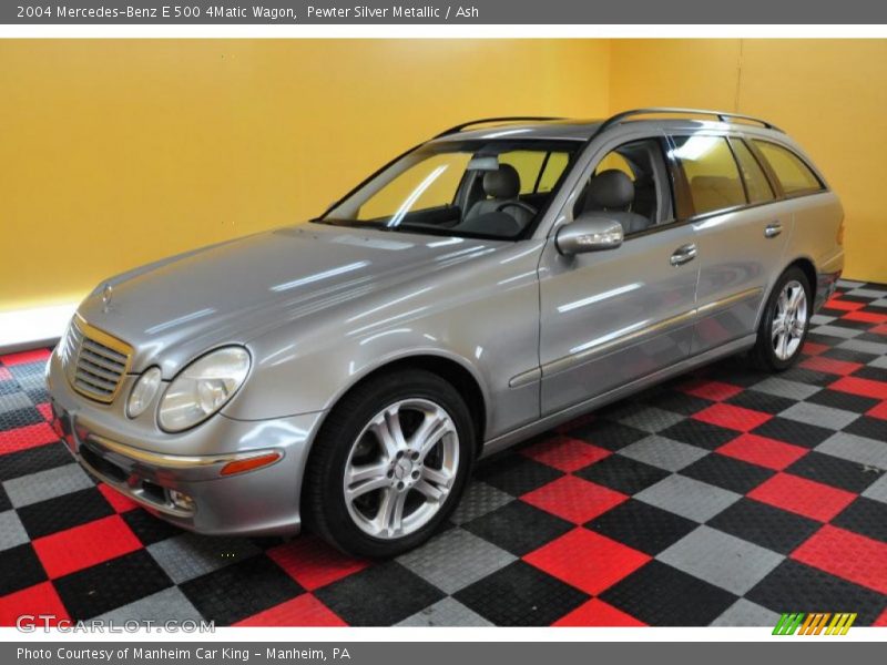 Pewter Silver Metallic / Ash 2004 Mercedes-Benz E 500 4Matic Wagon