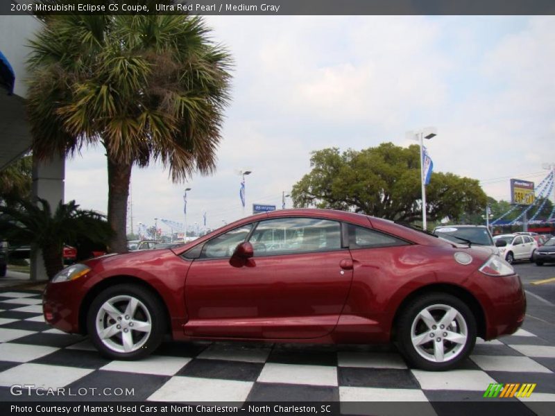 Ultra Red Pearl / Medium Gray 2006 Mitsubishi Eclipse GS Coupe