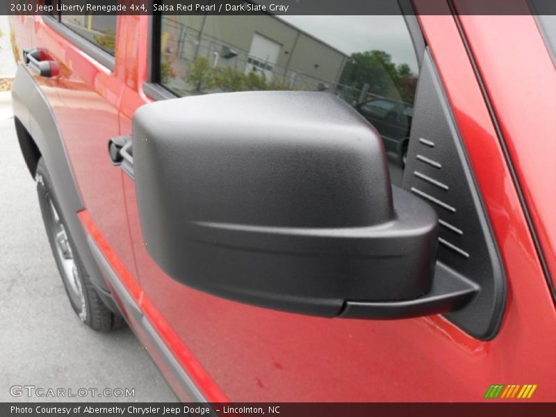 Salsa Red Pearl / Dark Slate Gray 2010 Jeep Liberty Renegade 4x4