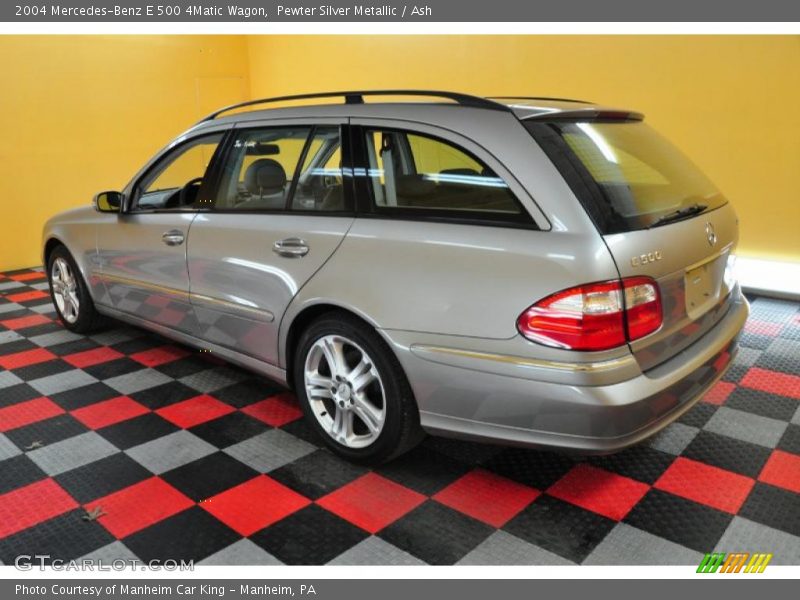 Pewter Silver Metallic / Ash 2004 Mercedes-Benz E 500 4Matic Wagon