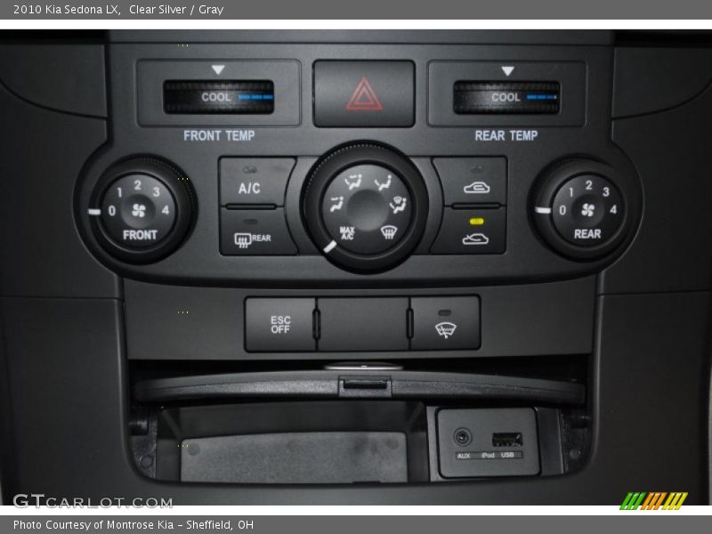 Clear Silver / Gray 2010 Kia Sedona LX