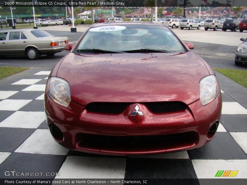 Ultra Red Pearl / Medium Gray 2006 Mitsubishi Eclipse GS Coupe