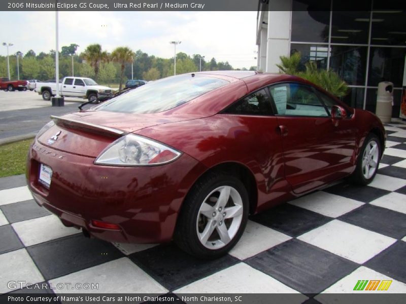 Ultra Red Pearl / Medium Gray 2006 Mitsubishi Eclipse GS Coupe