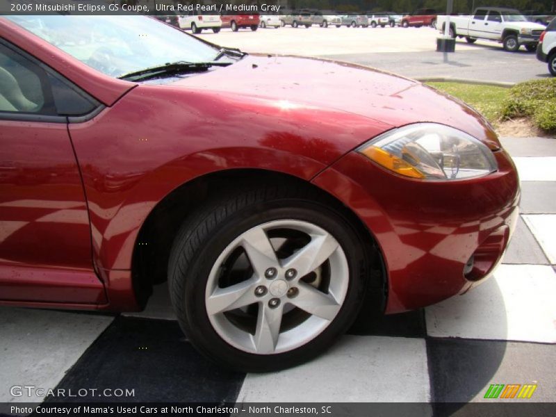 Ultra Red Pearl / Medium Gray 2006 Mitsubishi Eclipse GS Coupe