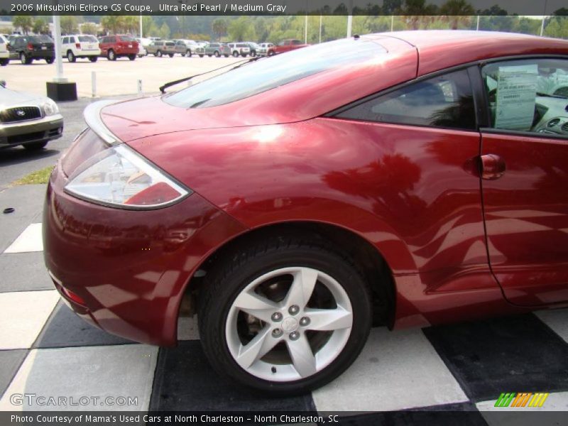 Ultra Red Pearl / Medium Gray 2006 Mitsubishi Eclipse GS Coupe