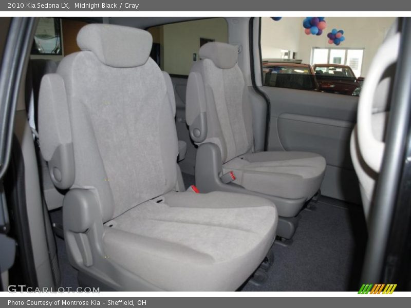 Midnight Black / Gray 2010 Kia Sedona LX