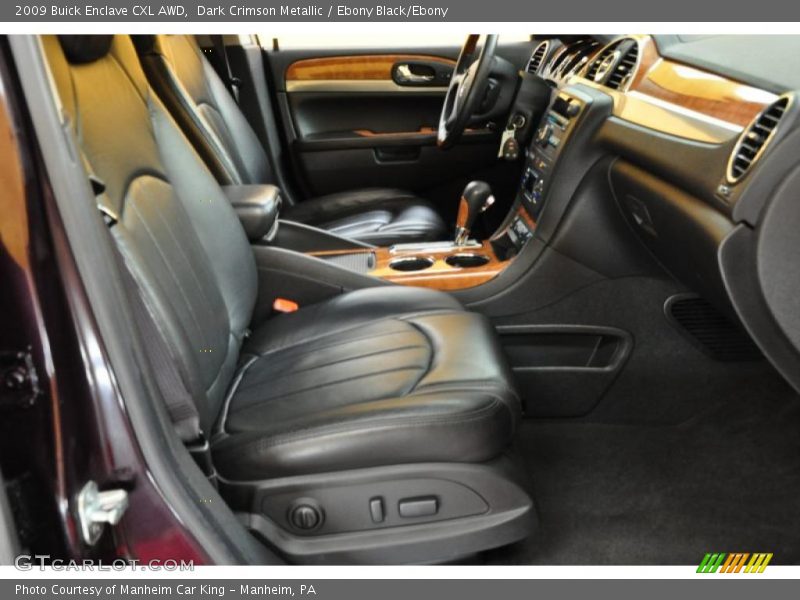 Dark Crimson Metallic / Ebony Black/Ebony 2009 Buick Enclave CXL AWD