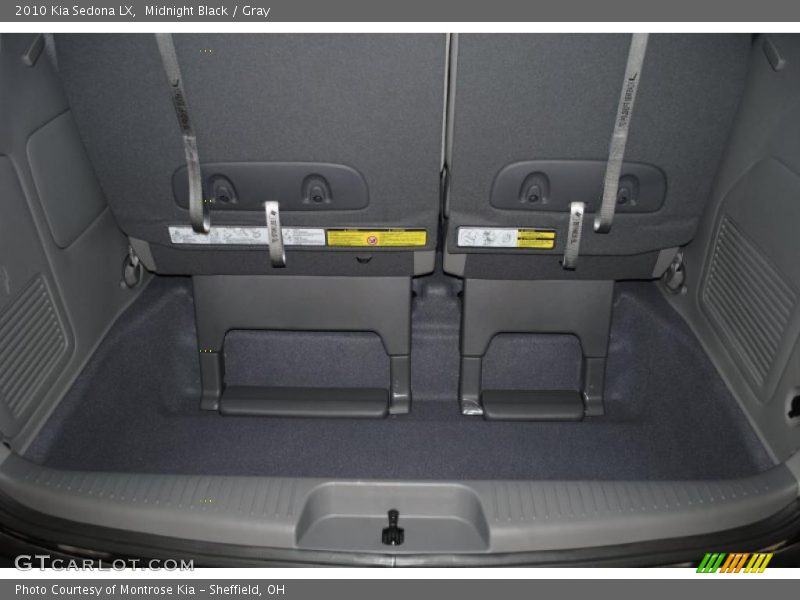 Midnight Black / Gray 2010 Kia Sedona LX
