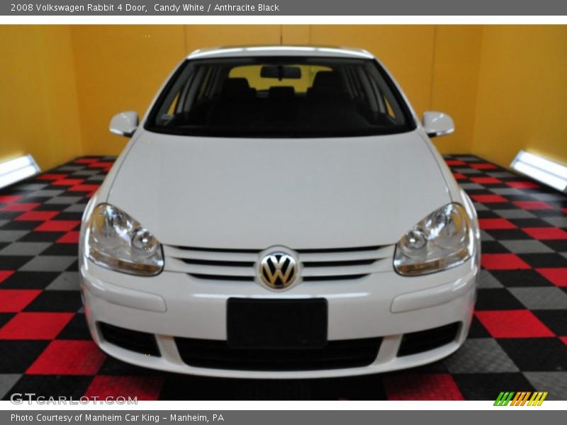 Candy White / Anthracite Black 2008 Volkswagen Rabbit 4 Door