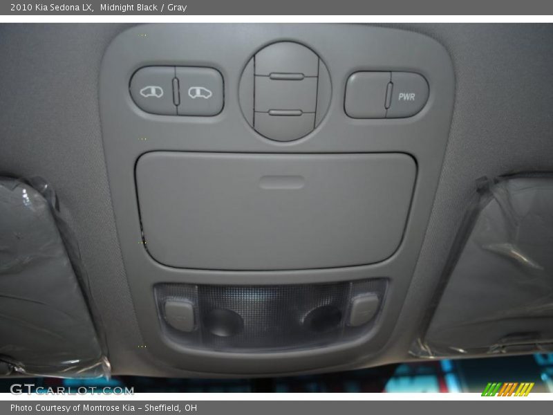 Midnight Black / Gray 2010 Kia Sedona LX