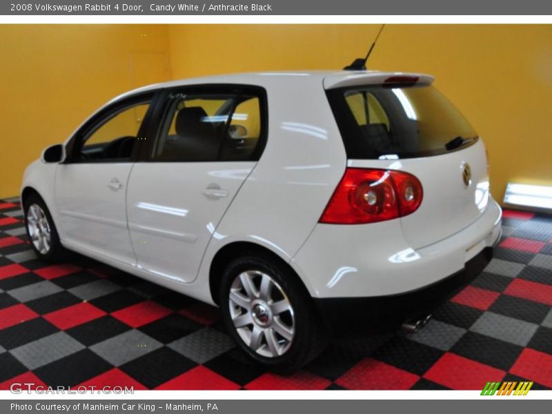 Candy White / Anthracite Black 2008 Volkswagen Rabbit 4 Door