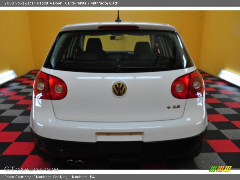 Candy White / Anthracite Black 2008 Volkswagen Rabbit 4 Door