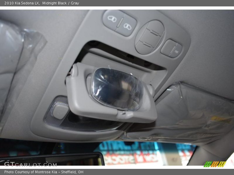 Midnight Black / Gray 2010 Kia Sedona LX