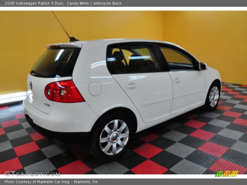 Candy White / Anthracite Black 2008 Volkswagen Rabbit 4 Door