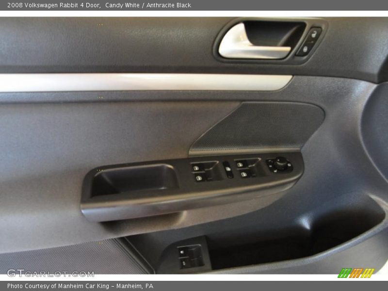 Candy White / Anthracite Black 2008 Volkswagen Rabbit 4 Door