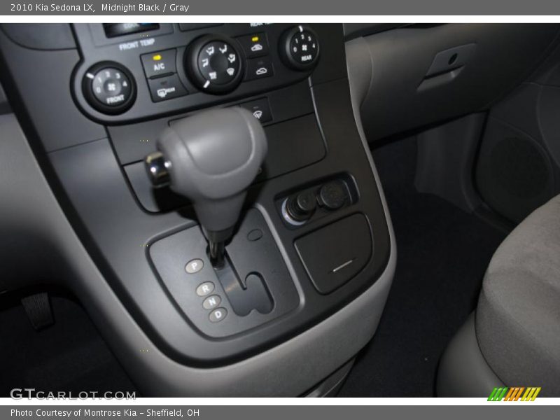 Midnight Black / Gray 2010 Kia Sedona LX