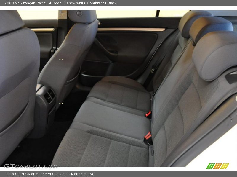 Candy White / Anthracite Black 2008 Volkswagen Rabbit 4 Door