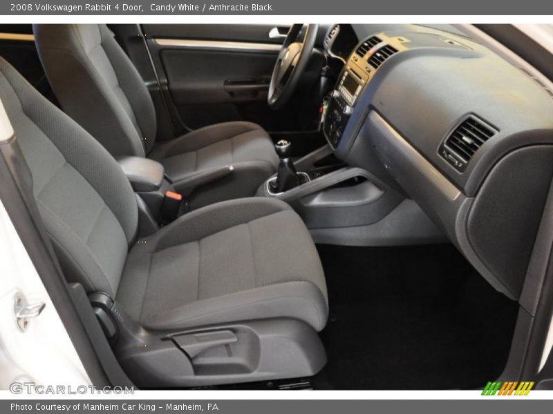 Candy White / Anthracite Black 2008 Volkswagen Rabbit 4 Door
