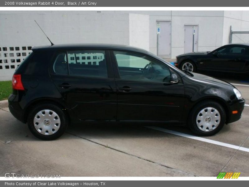 Black / Art Grey 2008 Volkswagen Rabbit 4 Door