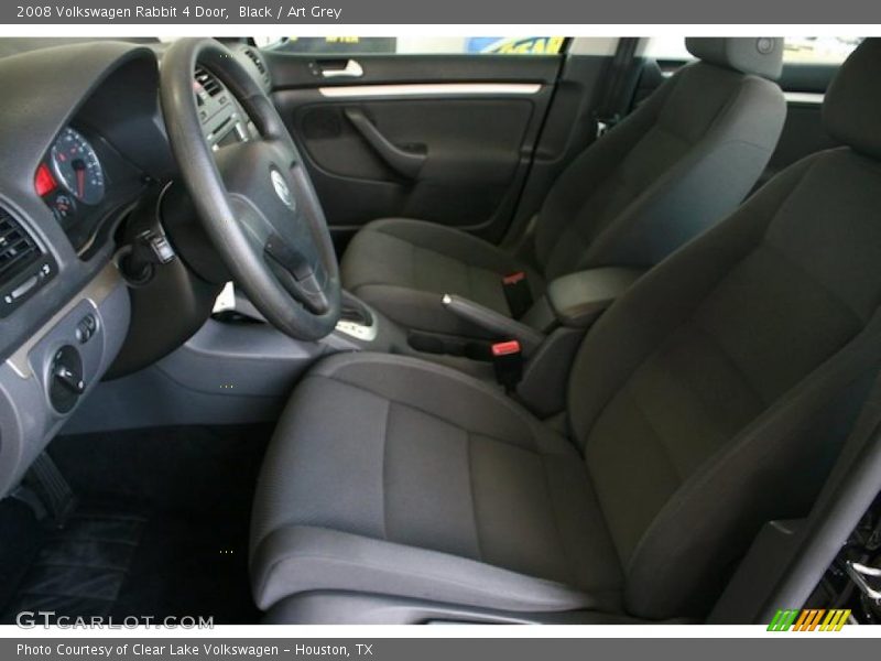 Black / Art Grey 2008 Volkswagen Rabbit 4 Door