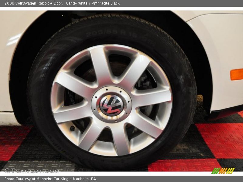 Candy White / Anthracite Black 2008 Volkswagen Rabbit 4 Door