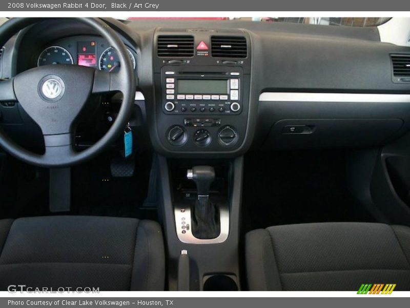 Black / Art Grey 2008 Volkswagen Rabbit 4 Door