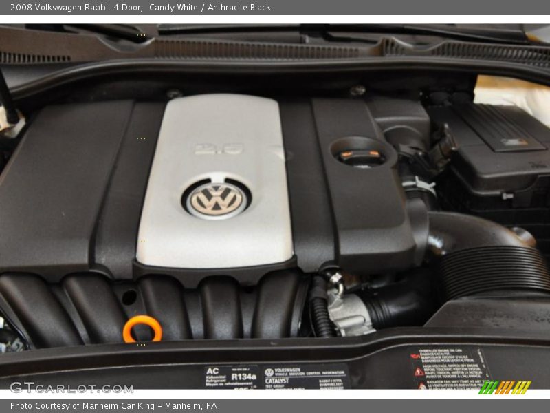Candy White / Anthracite Black 2008 Volkswagen Rabbit 4 Door