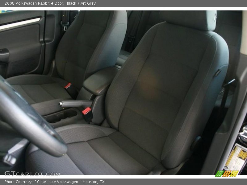 Black / Art Grey 2008 Volkswagen Rabbit 4 Door