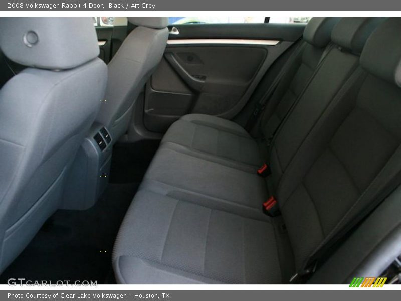 Black / Art Grey 2008 Volkswagen Rabbit 4 Door