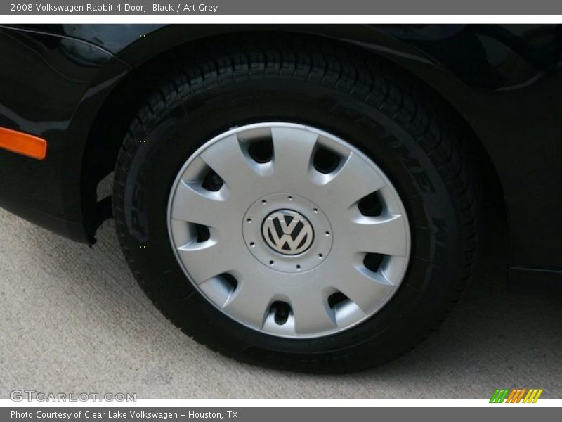 Black / Art Grey 2008 Volkswagen Rabbit 4 Door