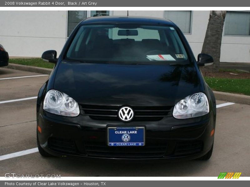 Black / Art Grey 2008 Volkswagen Rabbit 4 Door