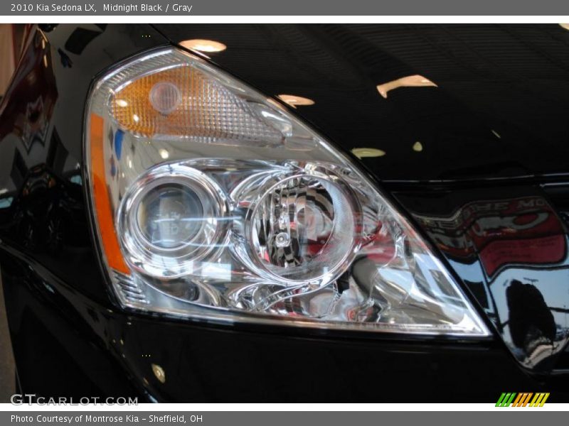 Midnight Black / Gray 2010 Kia Sedona LX