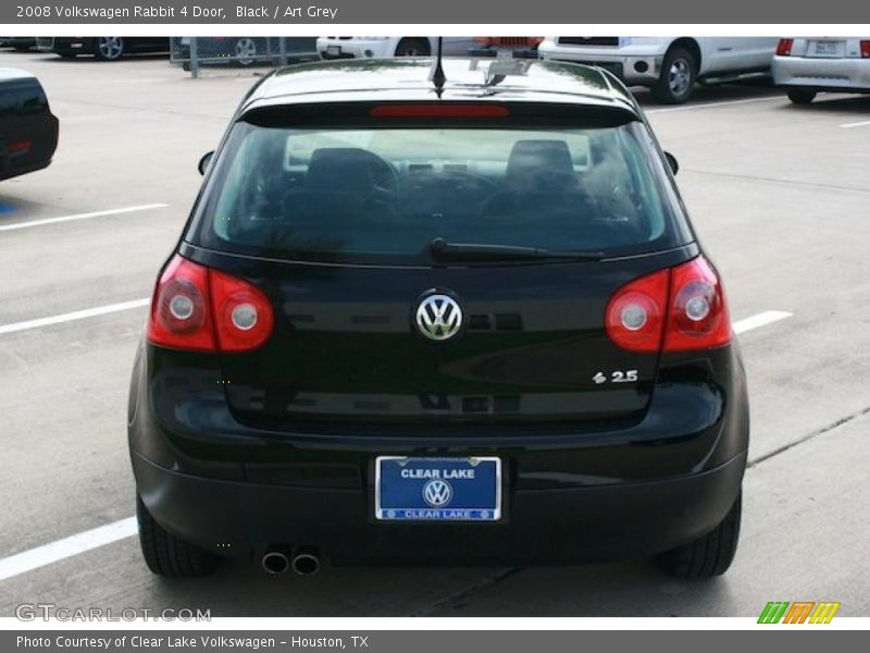 Black / Art Grey 2008 Volkswagen Rabbit 4 Door