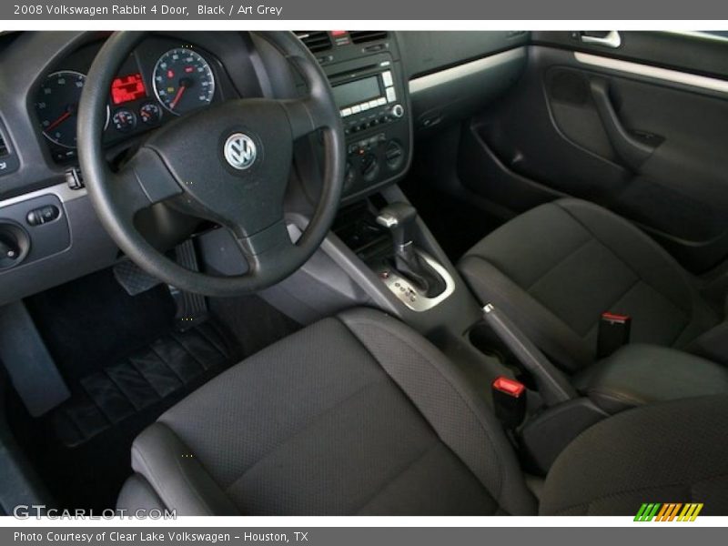 Black / Art Grey 2008 Volkswagen Rabbit 4 Door