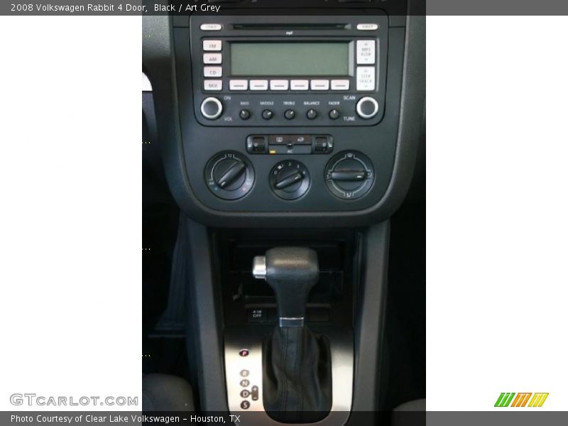 Black / Art Grey 2008 Volkswagen Rabbit 4 Door