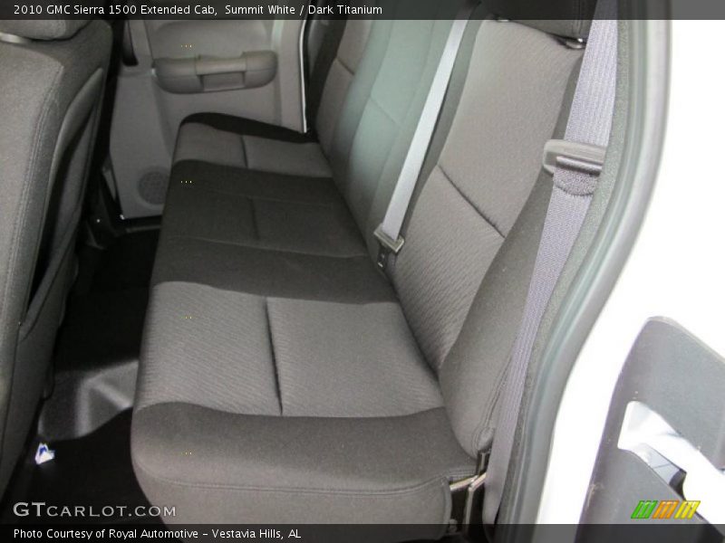 Summit White / Dark Titanium 2010 GMC Sierra 1500 Extended Cab