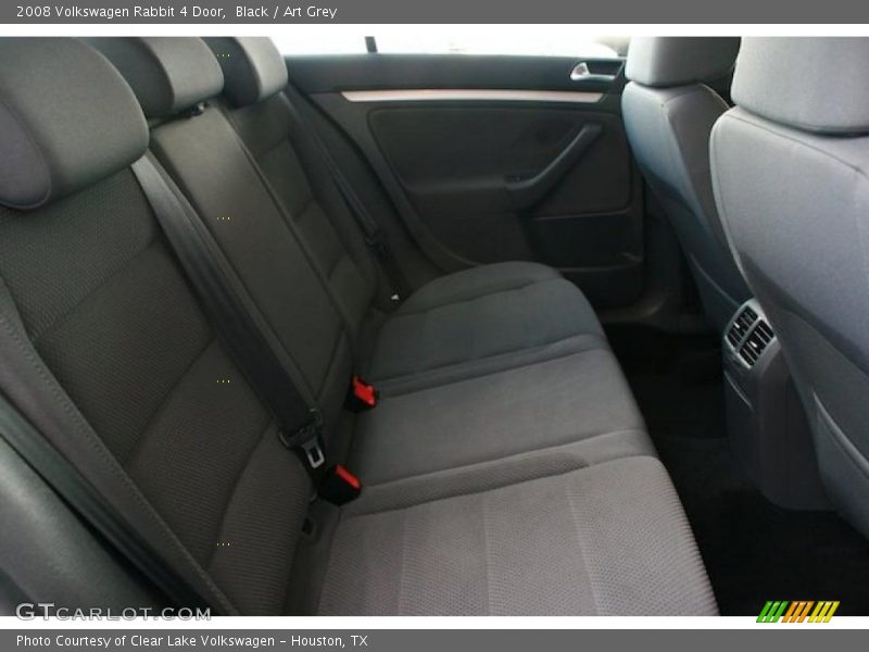 Black / Art Grey 2008 Volkswagen Rabbit 4 Door