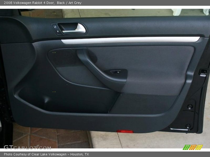 Black / Art Grey 2008 Volkswagen Rabbit 4 Door