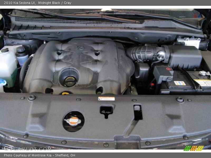 Midnight Black / Gray 2010 Kia Sedona LX