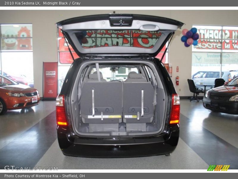 Midnight Black / Gray 2010 Kia Sedona LX