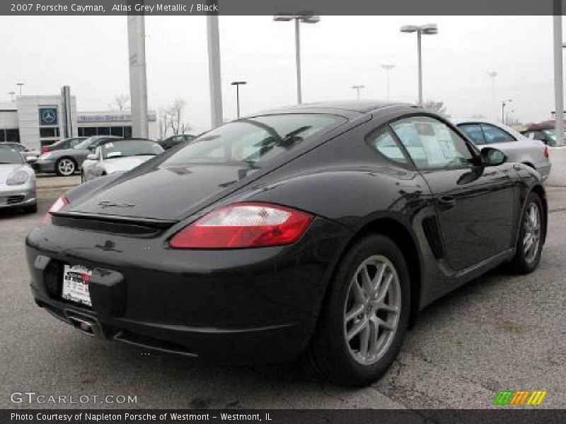 Atlas Grey Metallic / Black 2007 Porsche Cayman