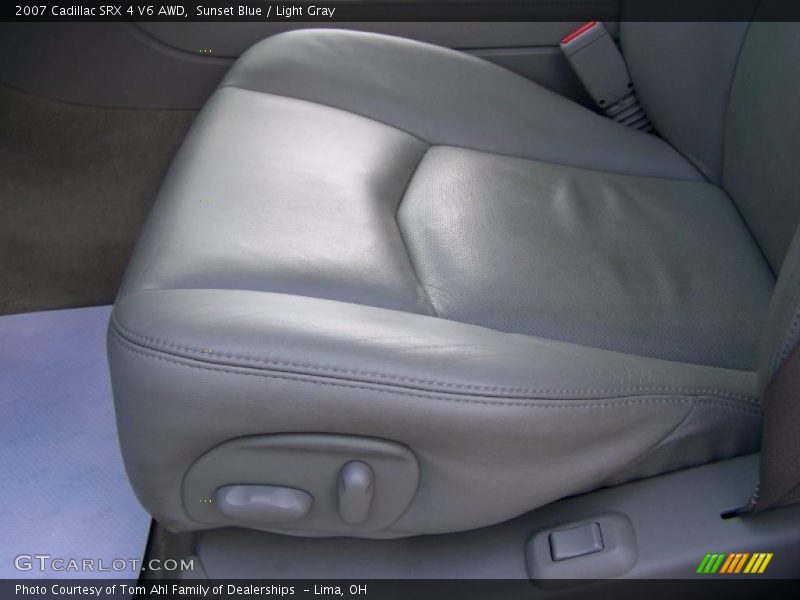 Sunset Blue / Light Gray 2007 Cadillac SRX 4 V6 AWD