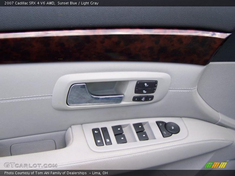Sunset Blue / Light Gray 2007 Cadillac SRX 4 V6 AWD